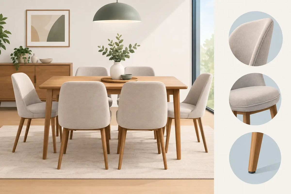 Cómo elegir sillas para comedor cómodas