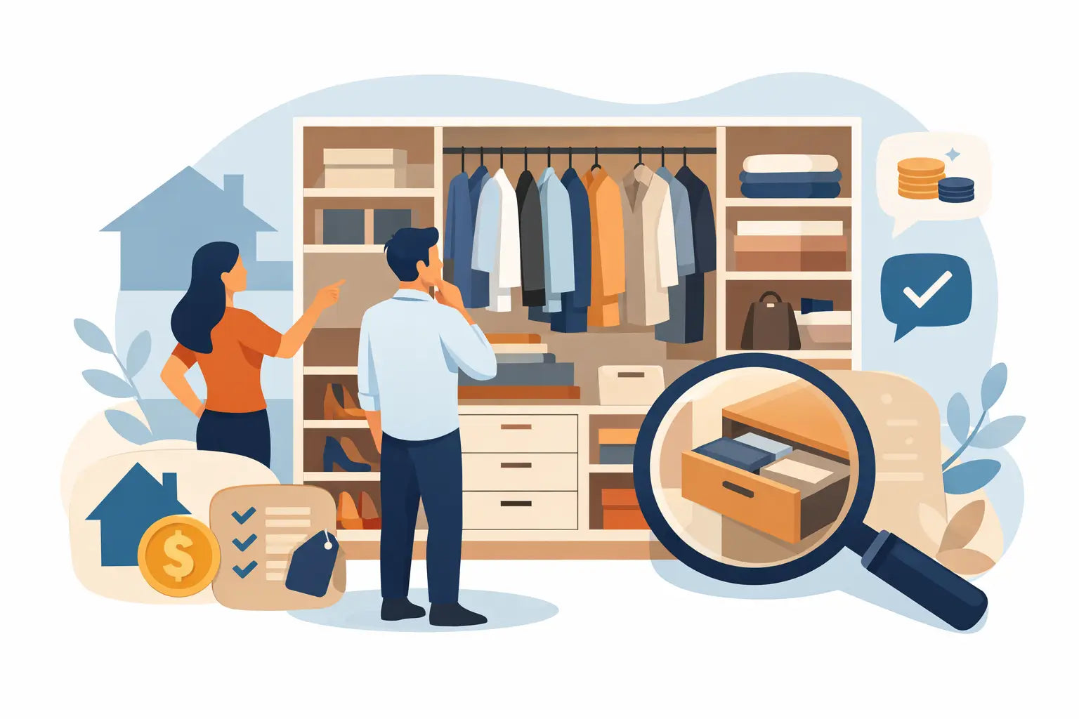 Vestidor a medida barato: qué mirar de verdad