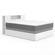 Pack de poupança para casal: Divã com Cabeceira Ten e Colchão viscoelástico e de molas Aurea 150 x 190 cm