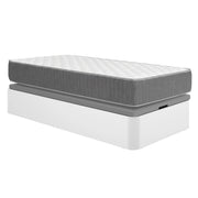 Pack poupança juvenil Canapé Round com Colchão viscoelástico e molas ensacadas Aurea 90 x 190 cm
