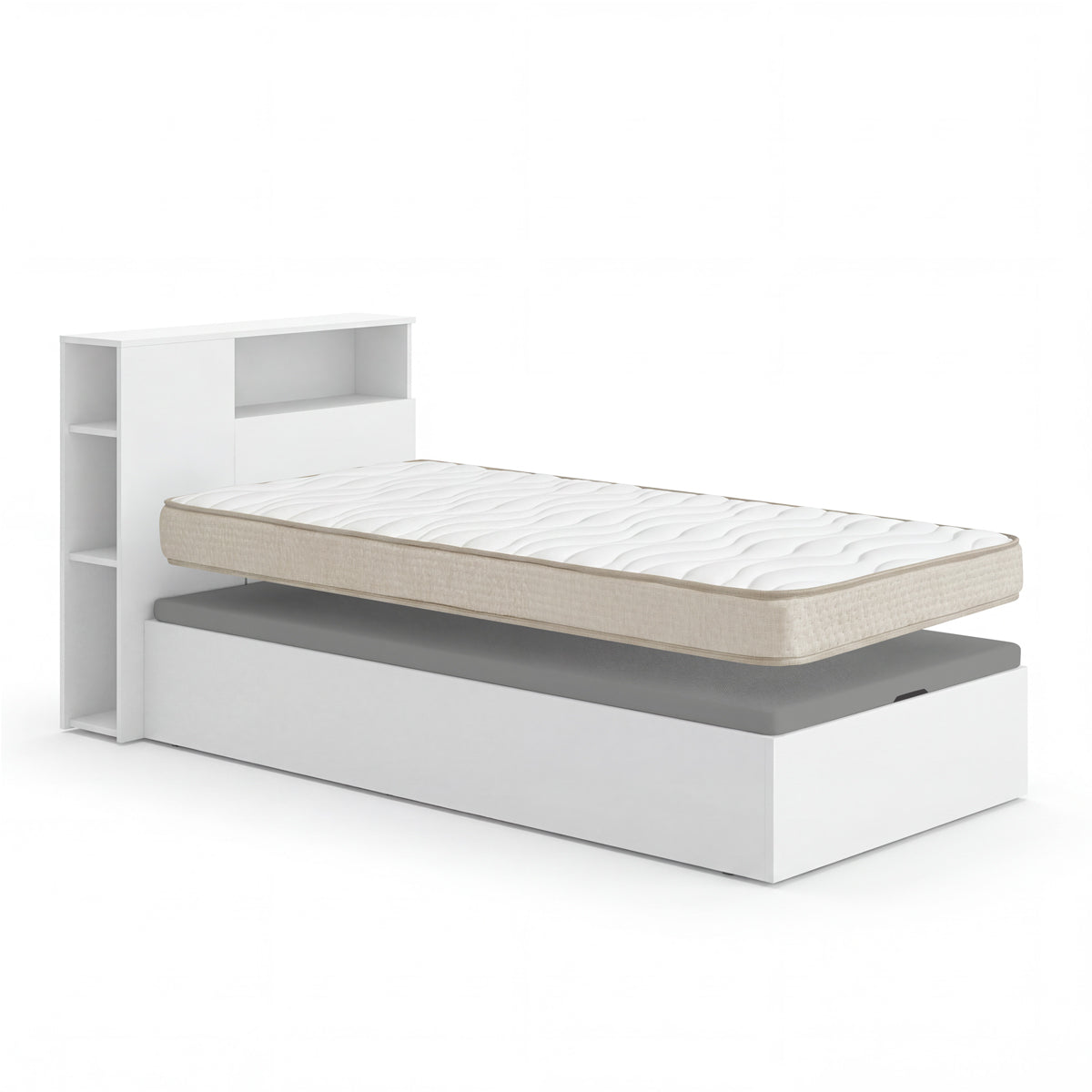 Pack poupança juvenil Canapé com Cabeceira Ten e Colchão Viscoelástico Nova 90 x 190 cm