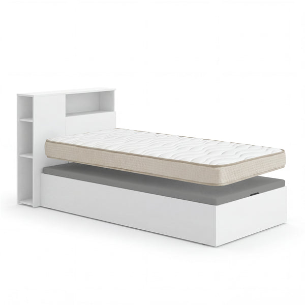 Pack poupança juvenil Canapé com Cabeceira Ten e Colchão Viscoelástico Nova 90 x 190 cm