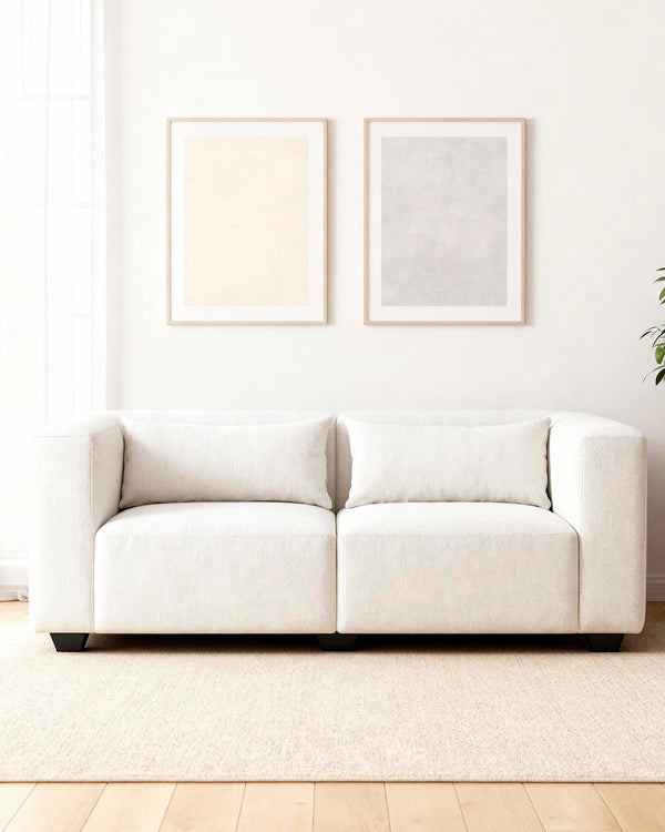 Sofá modular de dois lugares Liza