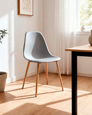 Conjunto de 4 cadeiras de sala de jantar Lena