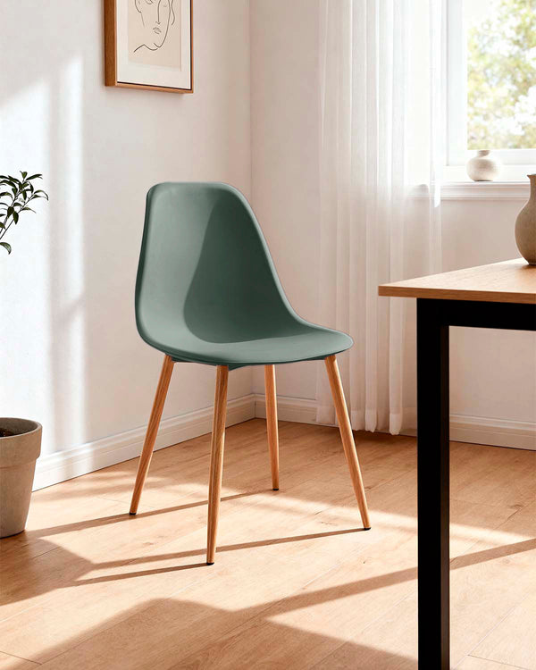 Conjunto de 4 cadeiras de sala de jantar Lena