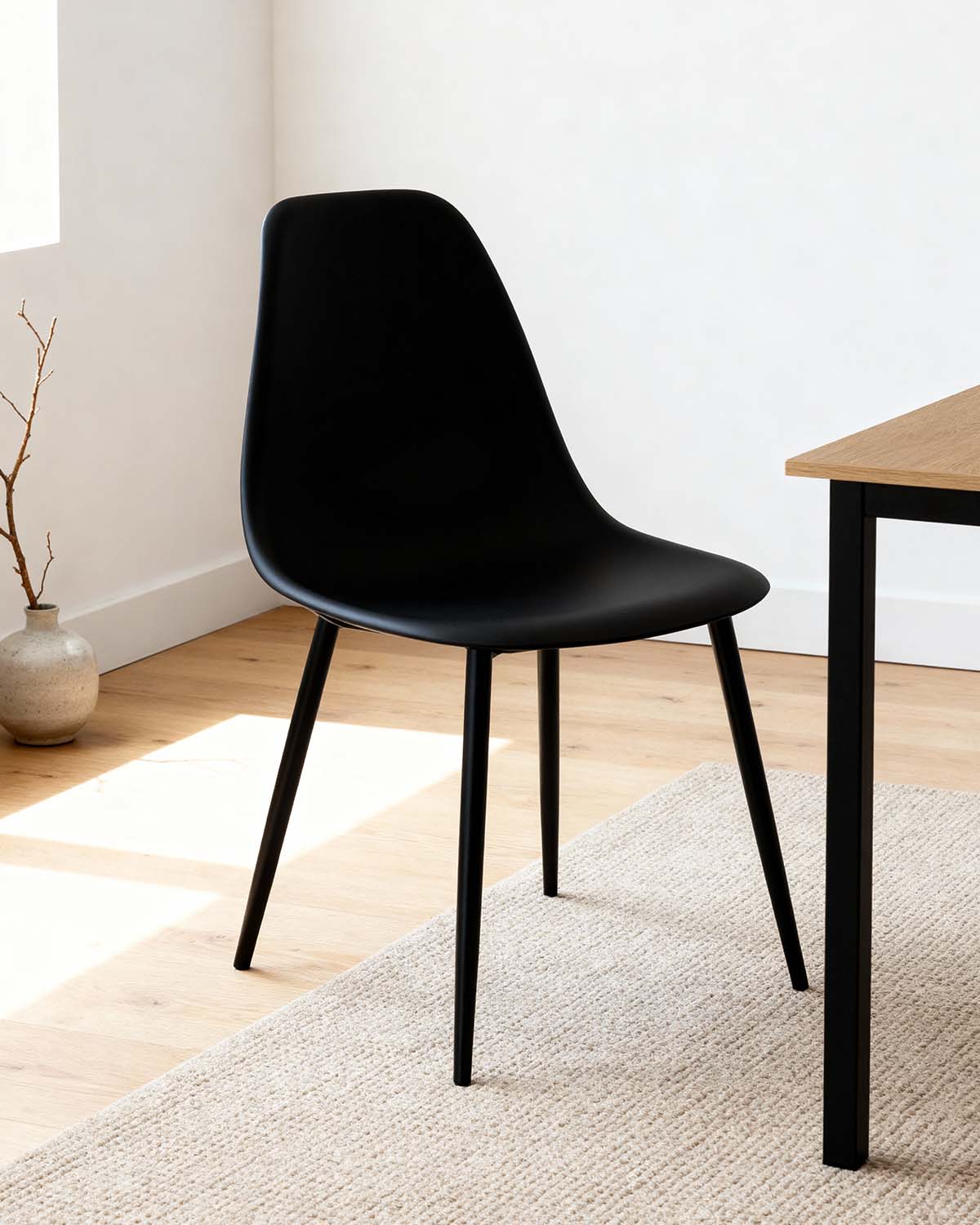 Conjunto de 4 cadeiras de sala de jantar Lena