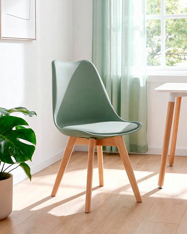 Conjunto de 4 cadeiras de sala de jantar Mavis