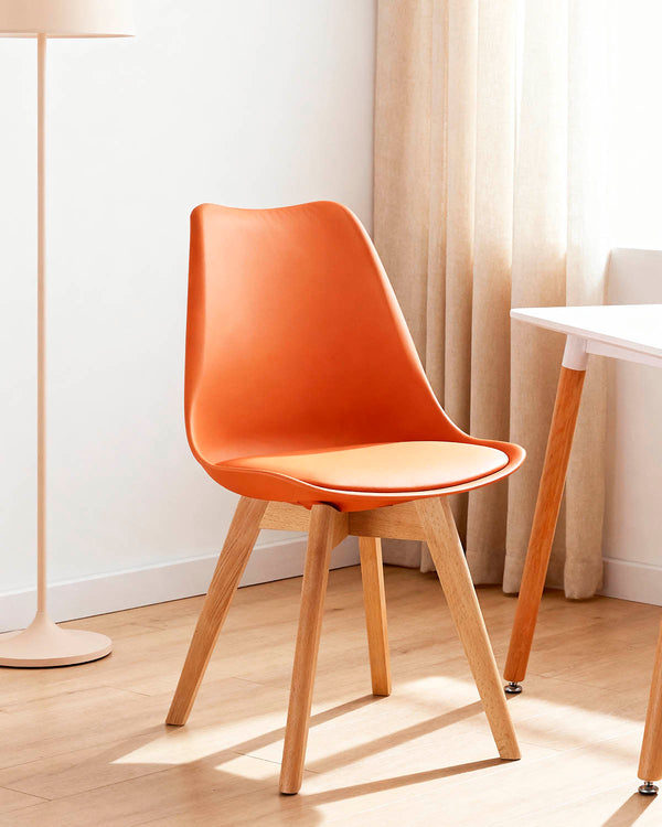 Conjunto de 4 cadeiras de sala de jantar Mavis