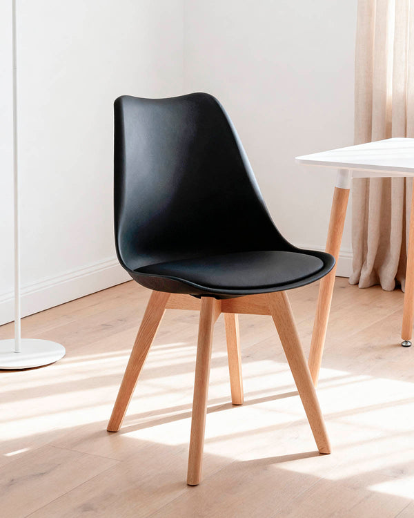 Conjunto de 4 cadeiras de sala de jantar Mavis