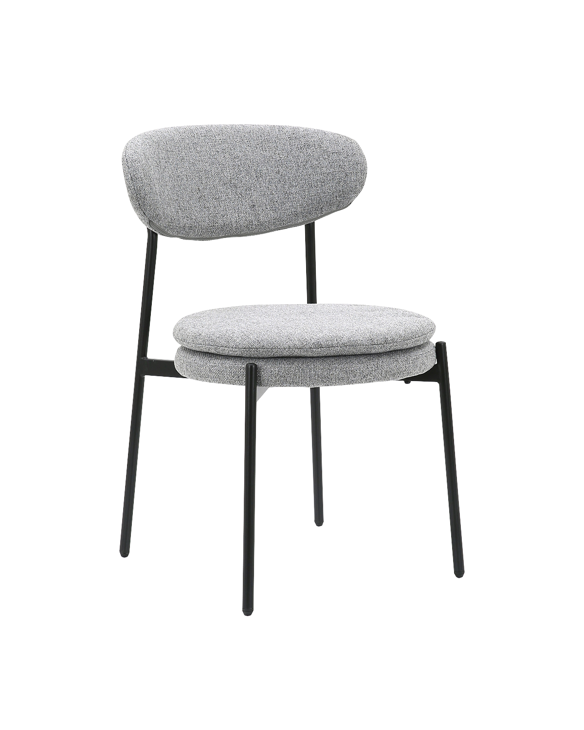 Conjunto de 4 cadeiras de sala de jantar estofadas Faith