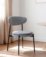 Conjunto de 4 cadeiras de sala de jantar estofadas Faith