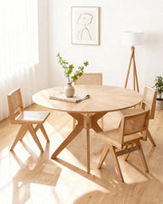 Conjunto de mesa Gina e cadeiras Alana