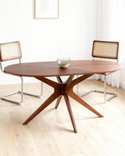 Mesa de jantar oval Gina