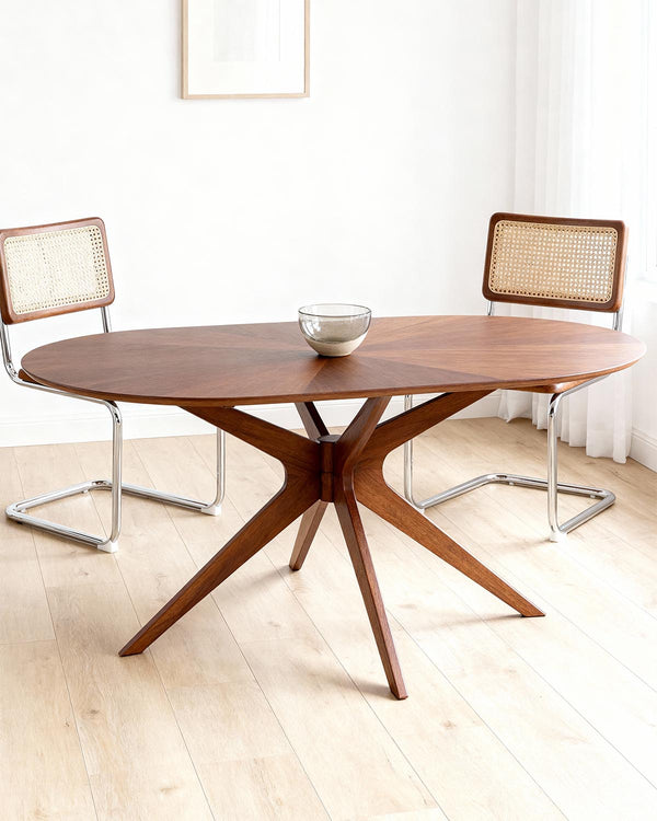 Mesa de jantar oval Gina