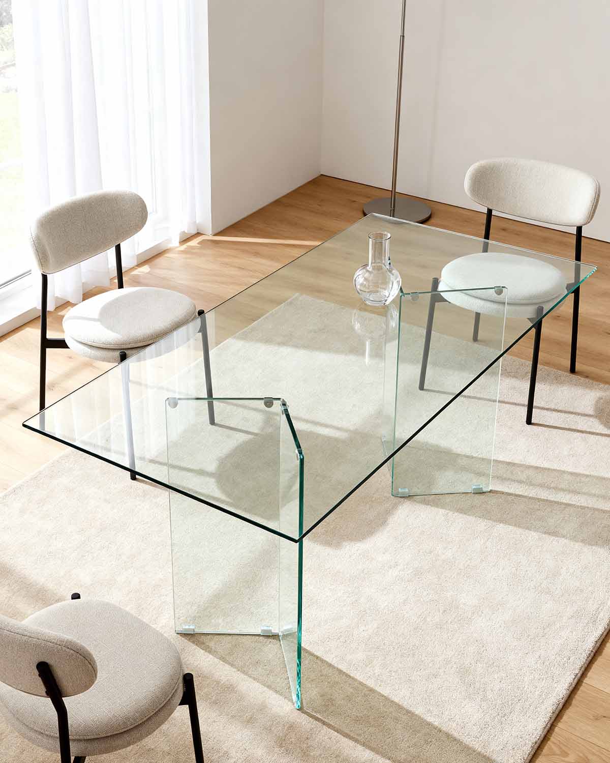 Mesa de Refeição Retangular Mia