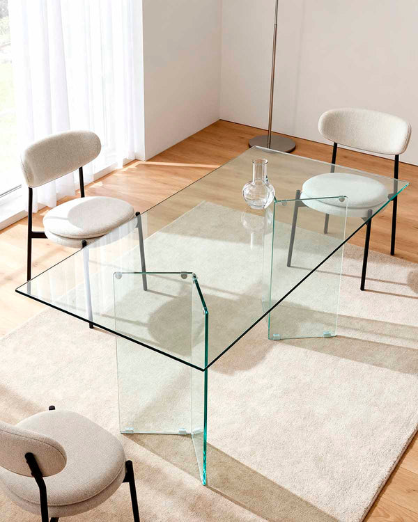 Mesa de Refeição Retangular Mia
