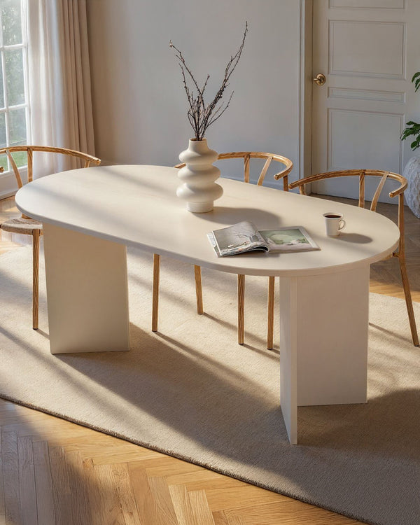Mesa de jantar oval Jacklyn