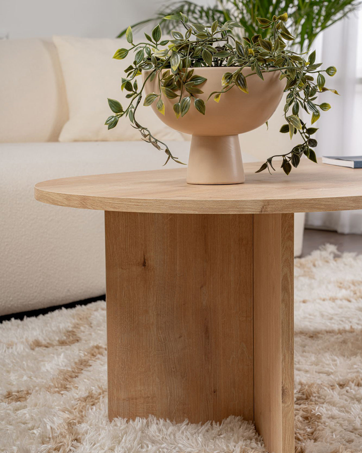 Mesa de centro oval Arline