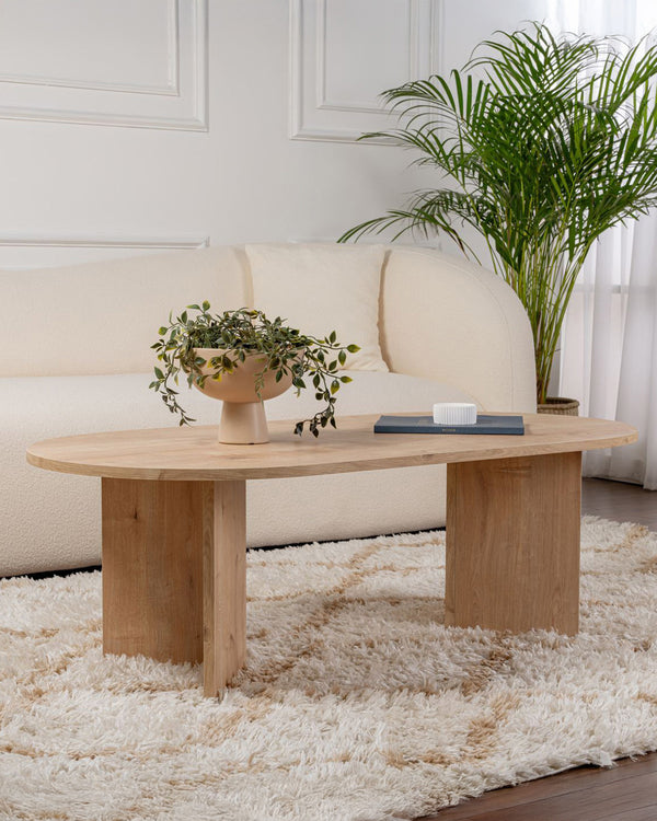 Mesa de centro oval Arline