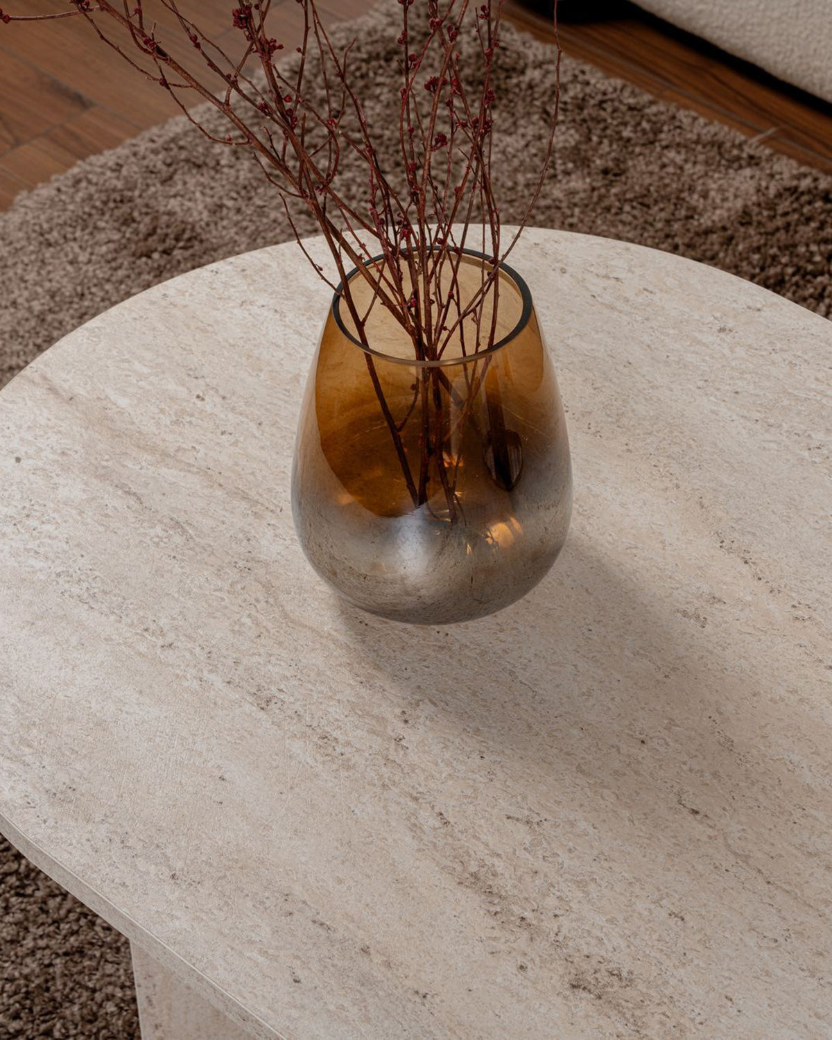 Mesa de centro oval Arline