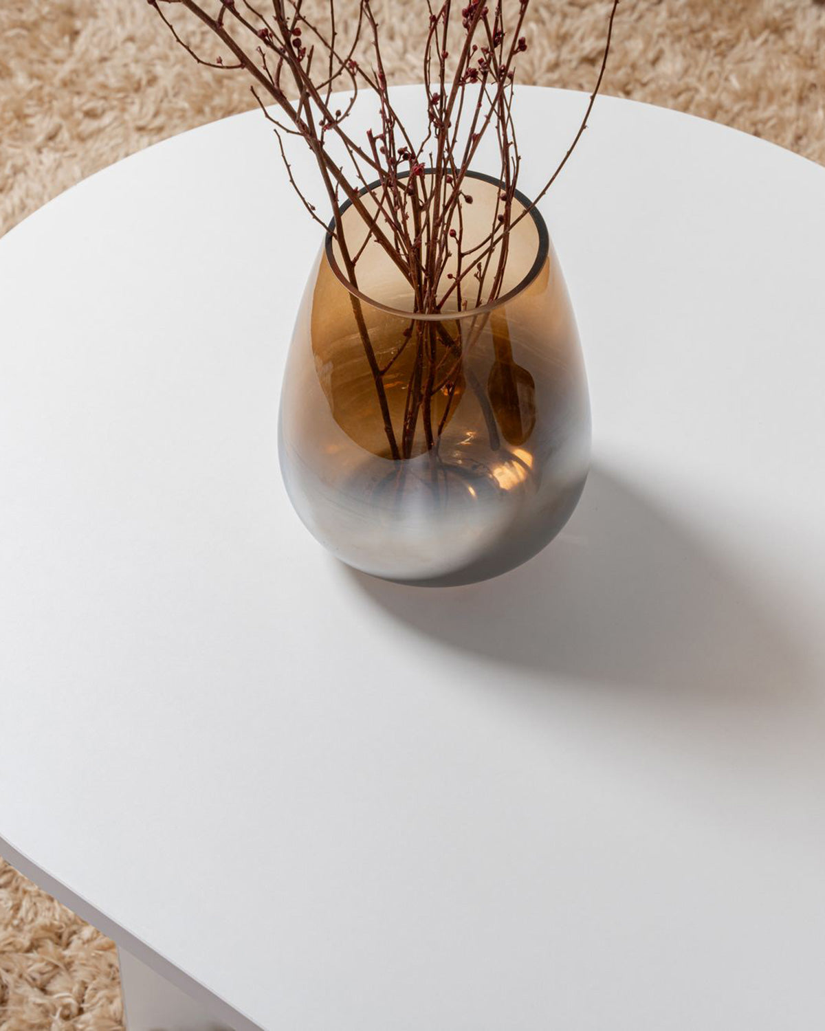 Mesa de centro oval Arline