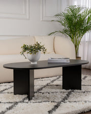 Mesa de centro oval Arline