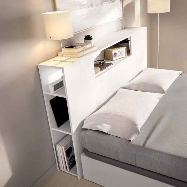 Pack económico Casal Canapé com Cabeceira Ten e Colchão viscoelástico Nova Plus 150 x 190 cm