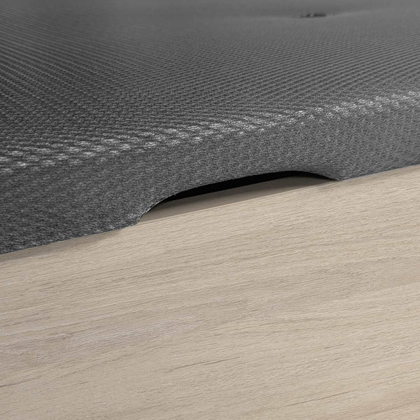 Pack poupança casamento Canapé com sapateira Lan e Colchão viscoelástico e molas Aurea 135 x 190 cm