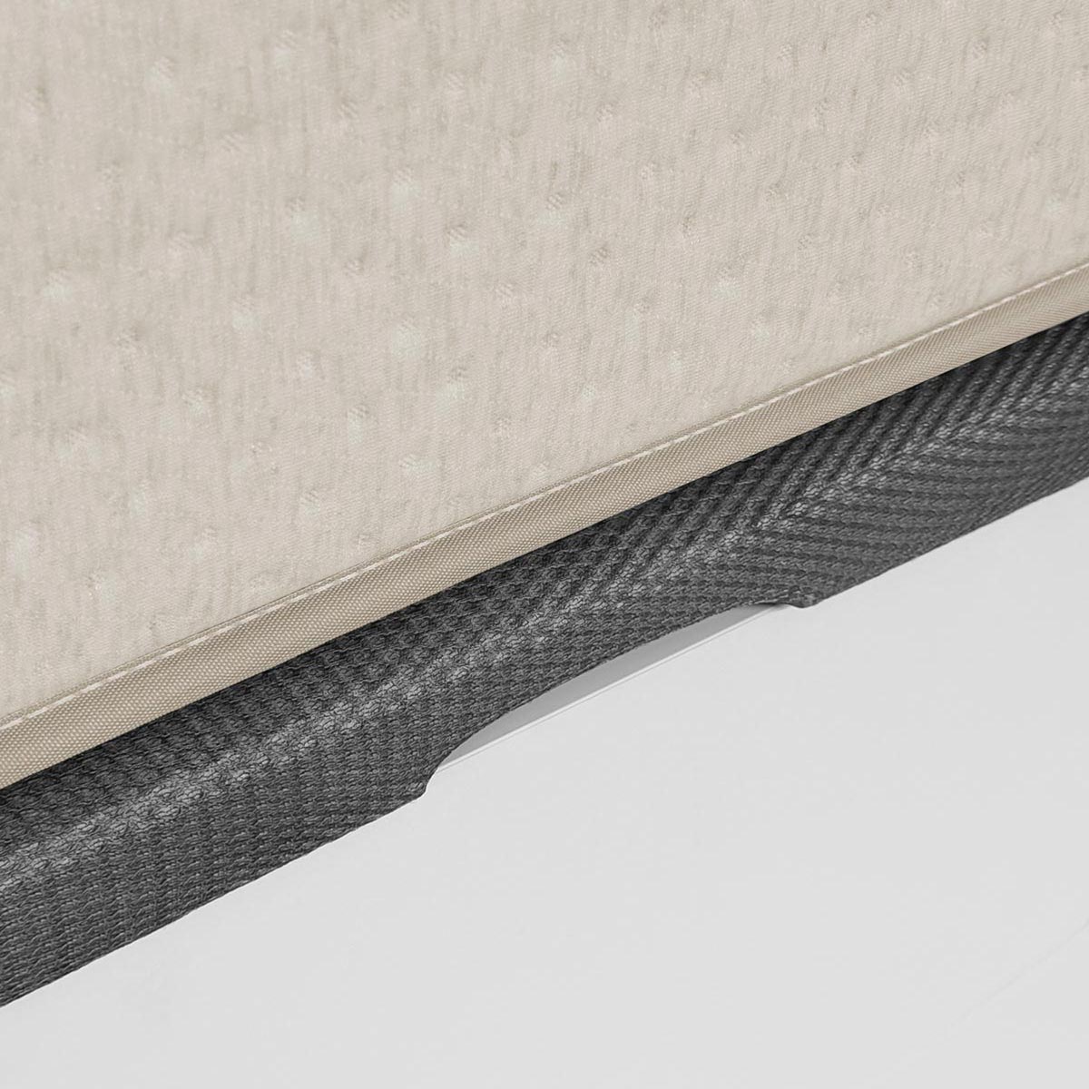 Pack poupança casal Canapé rebatível Round com Colchão viscoelástico Nova Plus 150 x 190 cm