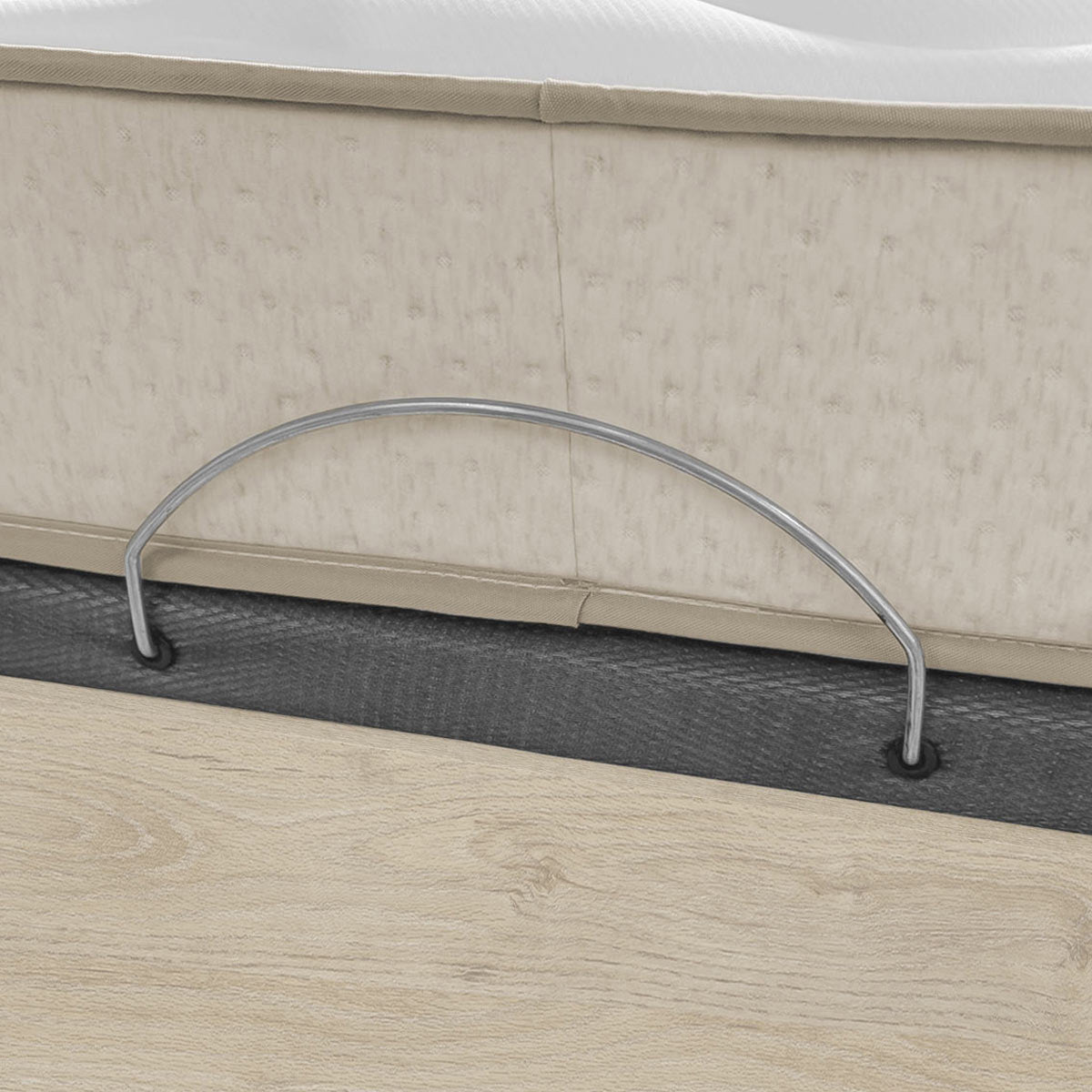 Pack poupança casal Canapé rebatível Round com Colchão viscoelástico Nova Plus 150 x 190 cm