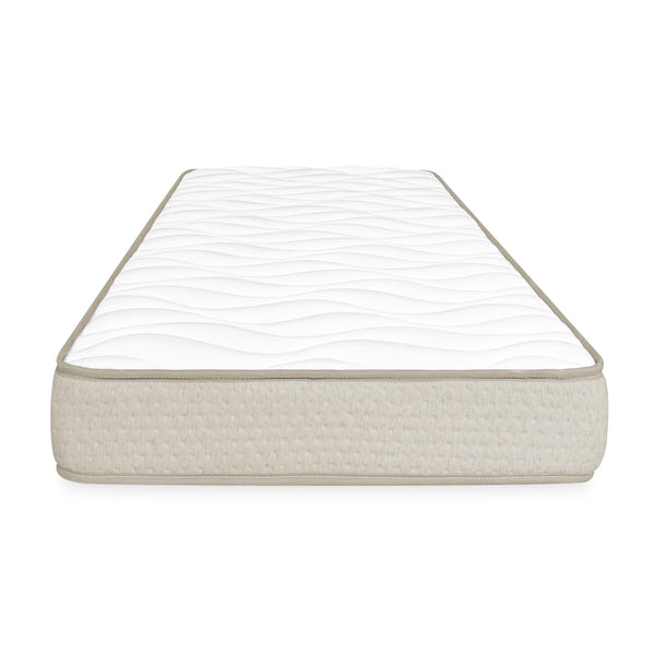Pack poupança juvenil Sommier rebatível Round com Colchão viscoelástico Nova Plus 105 x 190 cm