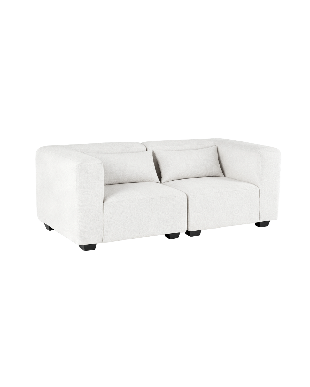 Sofá modular de dois lugares Liza