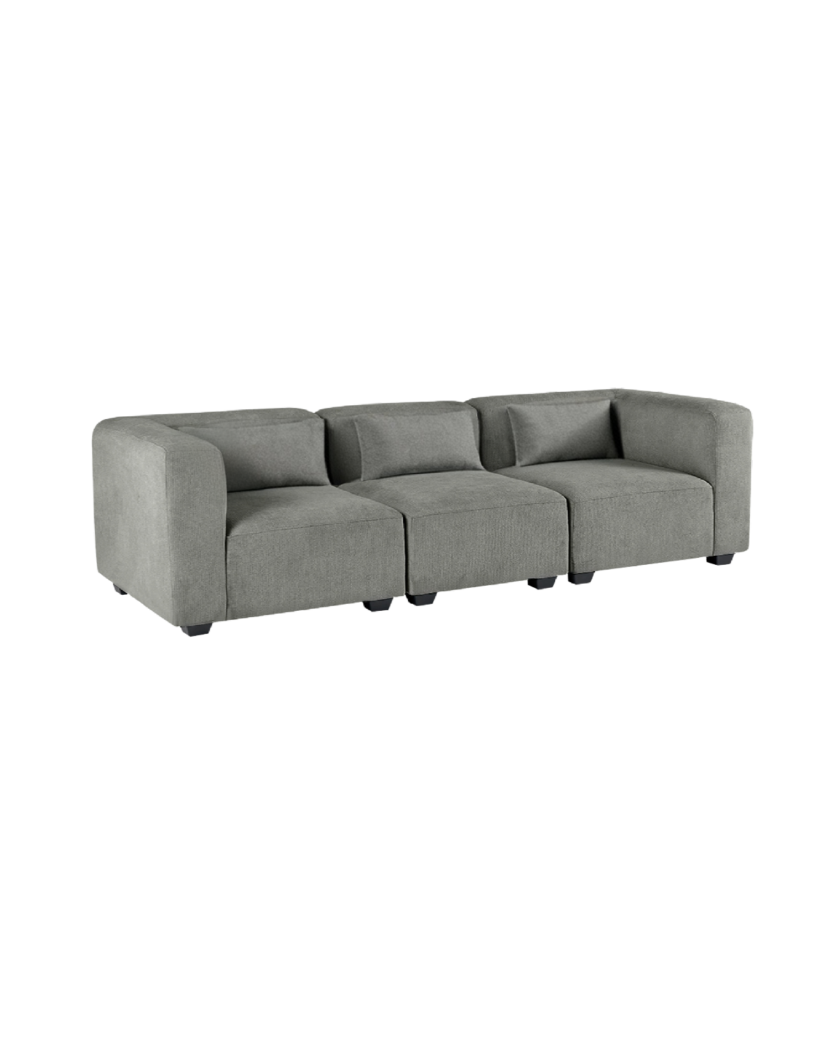 Sofá modular de três lugares Liza