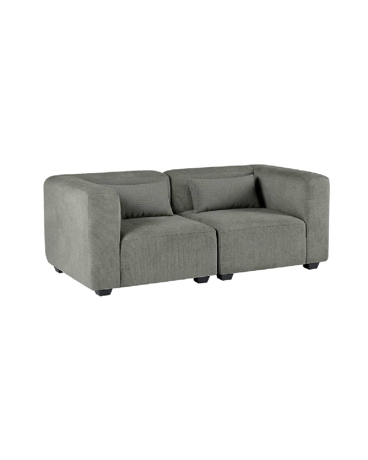 Sofá modular de dois lugares Liza