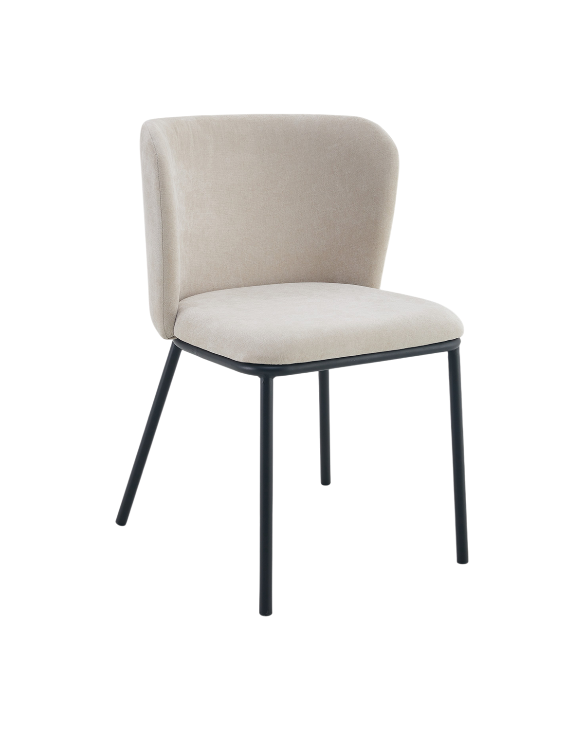 Conjunto de 2 cadeiras de sala de jantar estofadas Glenna