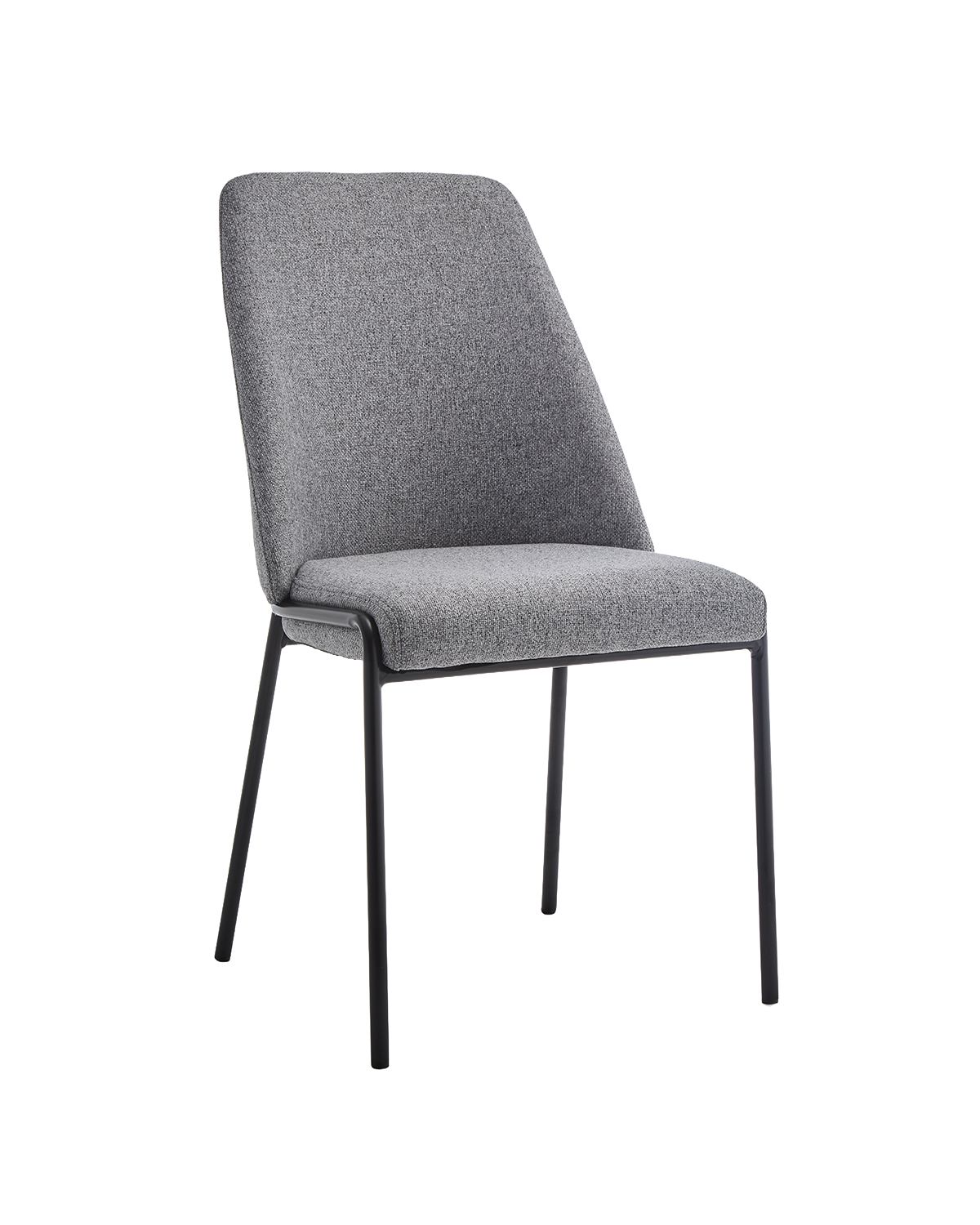 Conjunto de 4 cadeiras de sala de jantar estofadas Leola