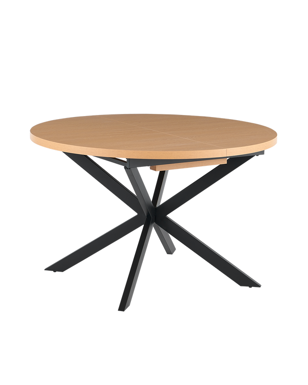 Pack de poupança de mesa extensível Elvia e cadeiras Lupe