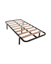 Estrado de ripas largas Kerry com pés 90 x 190 cm