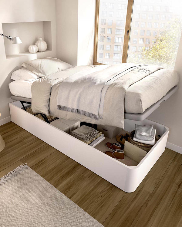 Cama individual rebatível Round