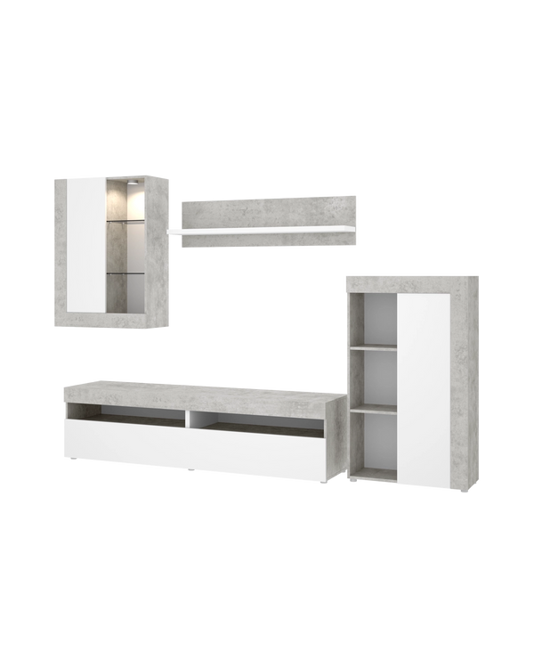 Móvel de sala com luz Tóquio