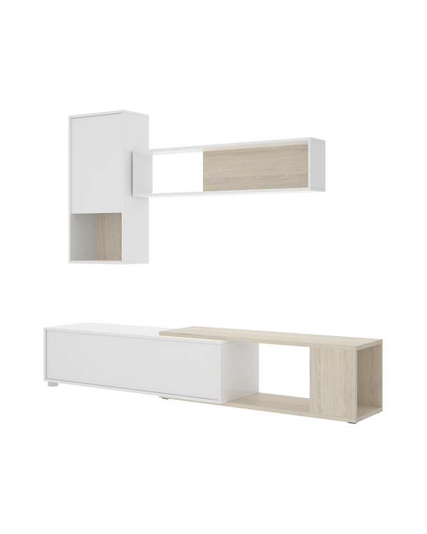 Conjunto de sala e sala de jantar de três peças Obi