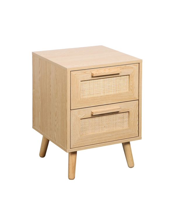 Mesa de cabeceira em rotim Clare