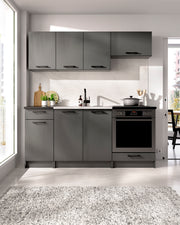 Cozinha modular Kirsten com módulo de forno