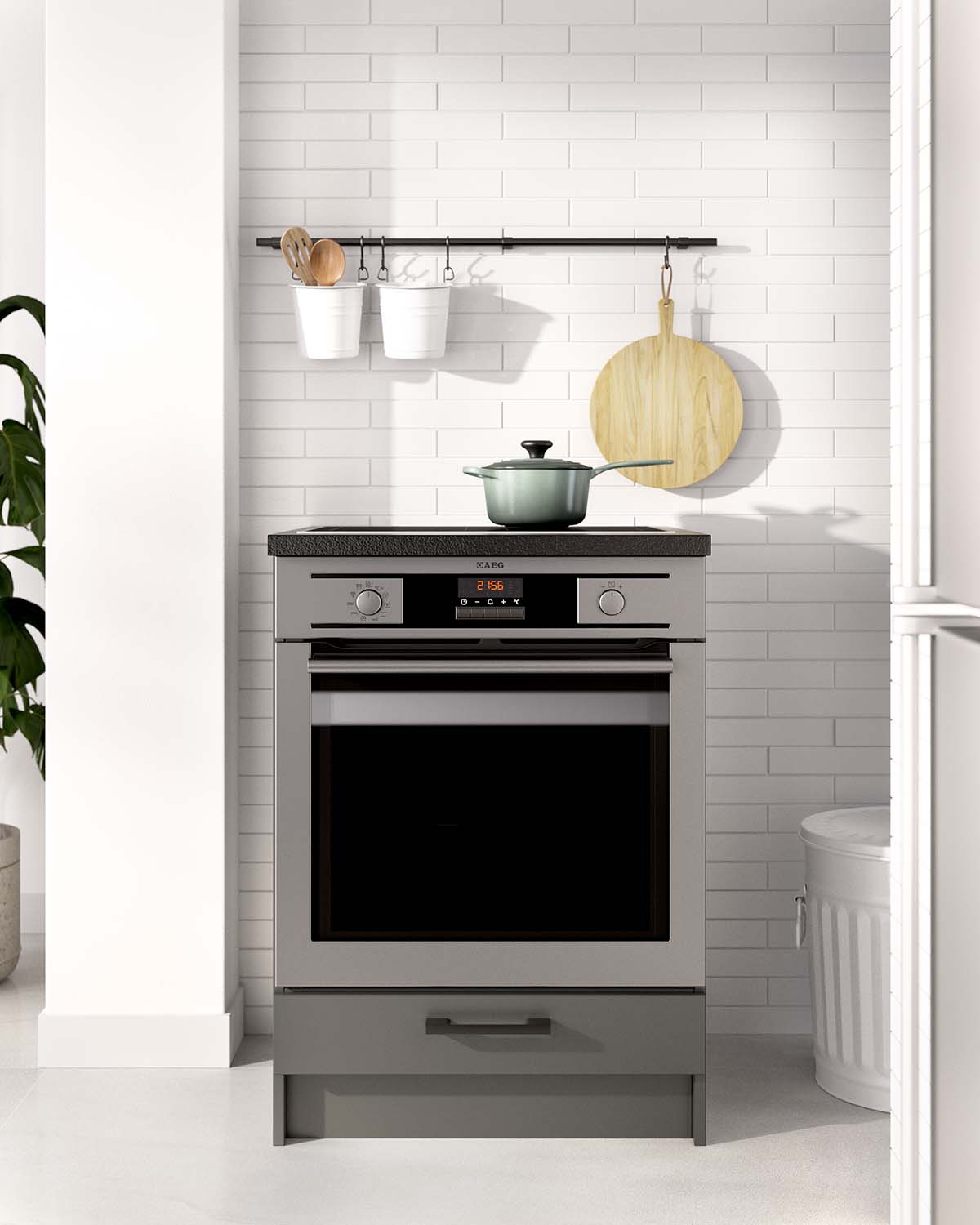 Módulo de cozinha para forno Kirsten
