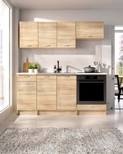 Cozinha modular Kirsten com módulo de forno