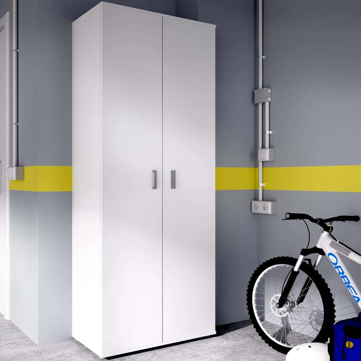 Armário multiusos de portas de batente Fit