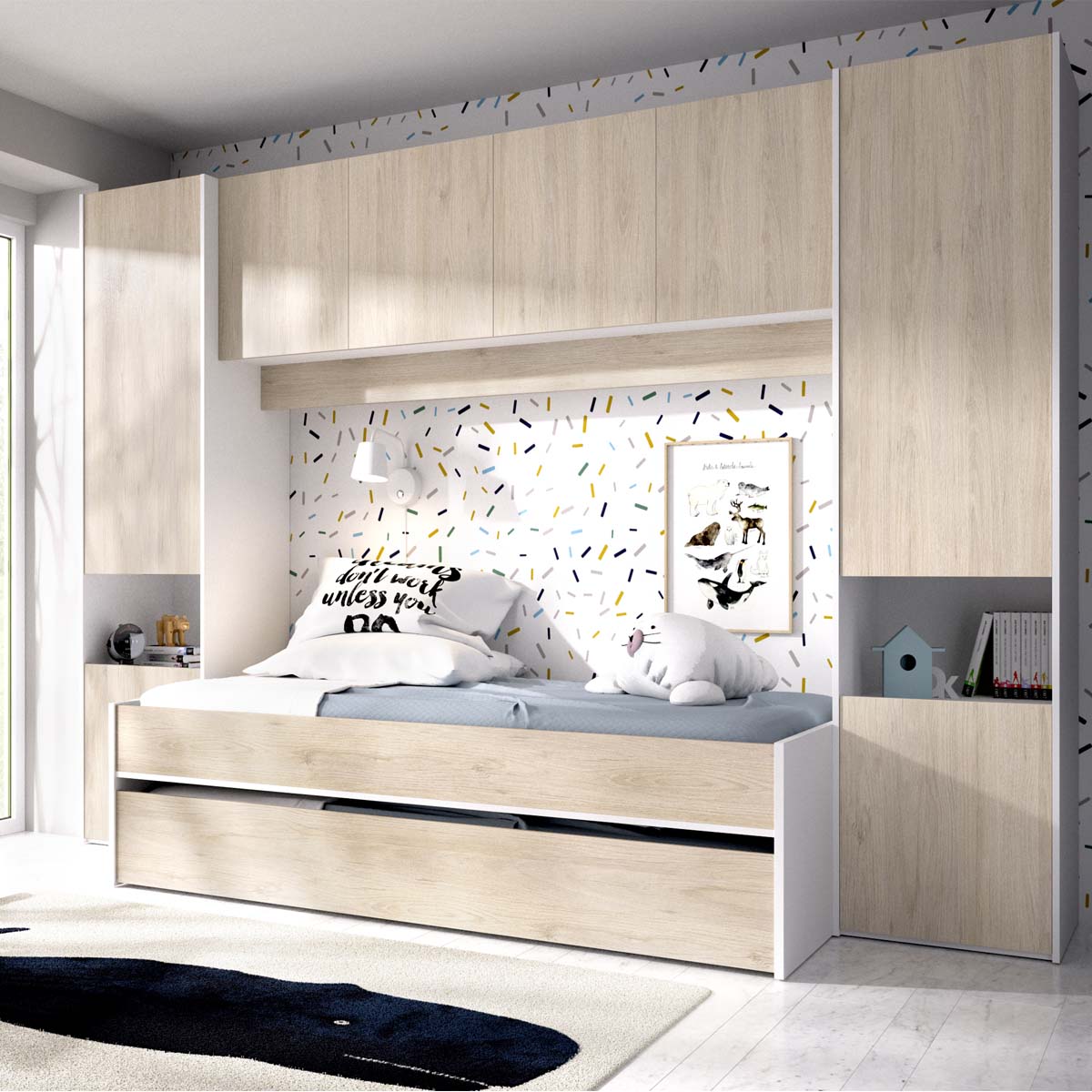 Quarto de ponte juvenil Kwai