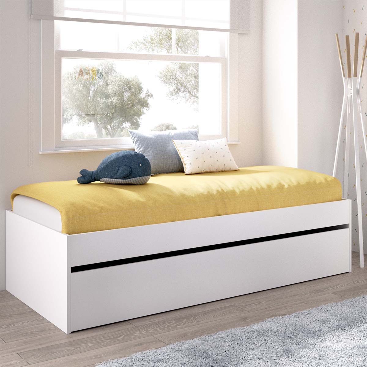 Cama Lago com segunda cama extraível