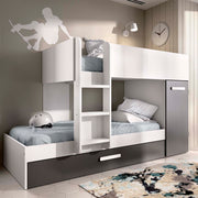Cama de beliche tripla Tom
