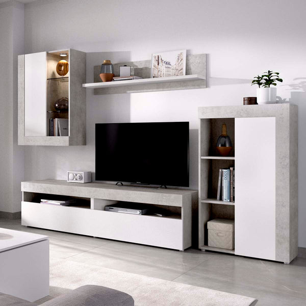 Móvel de sala com luz Tóquio